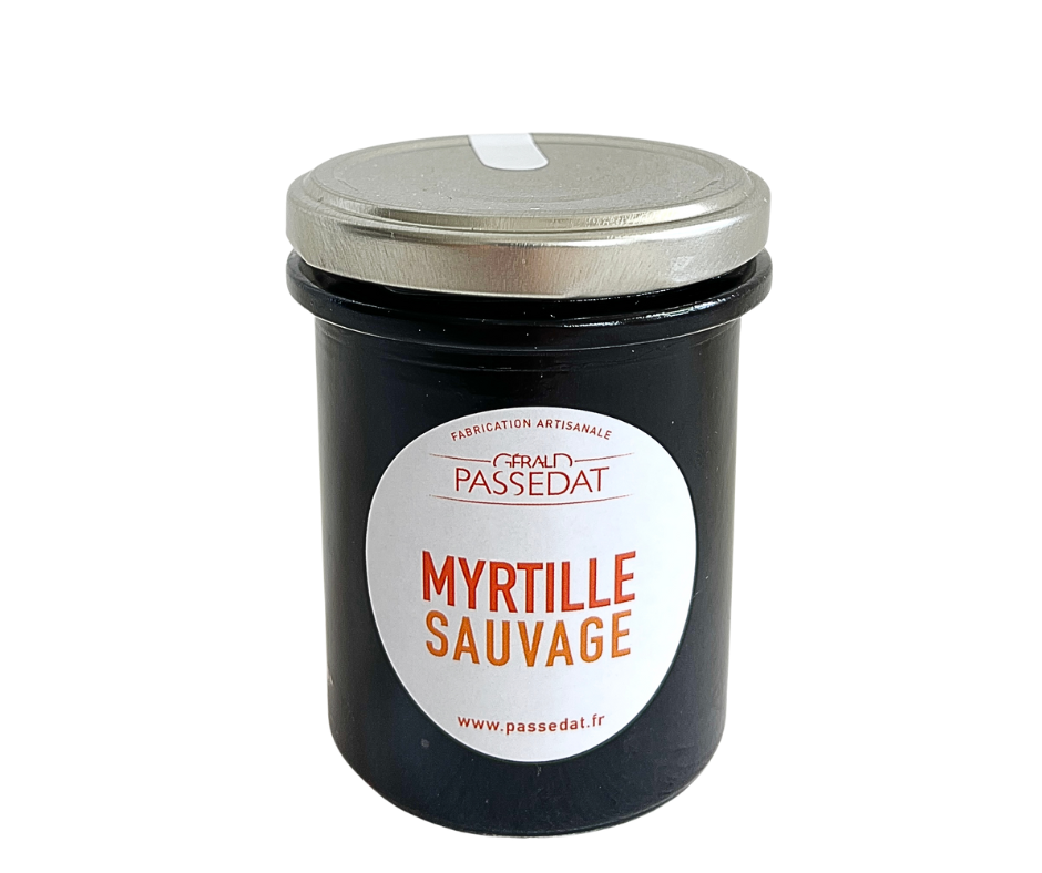 Confiture Gérald Passedat - Myrtille Sauvage